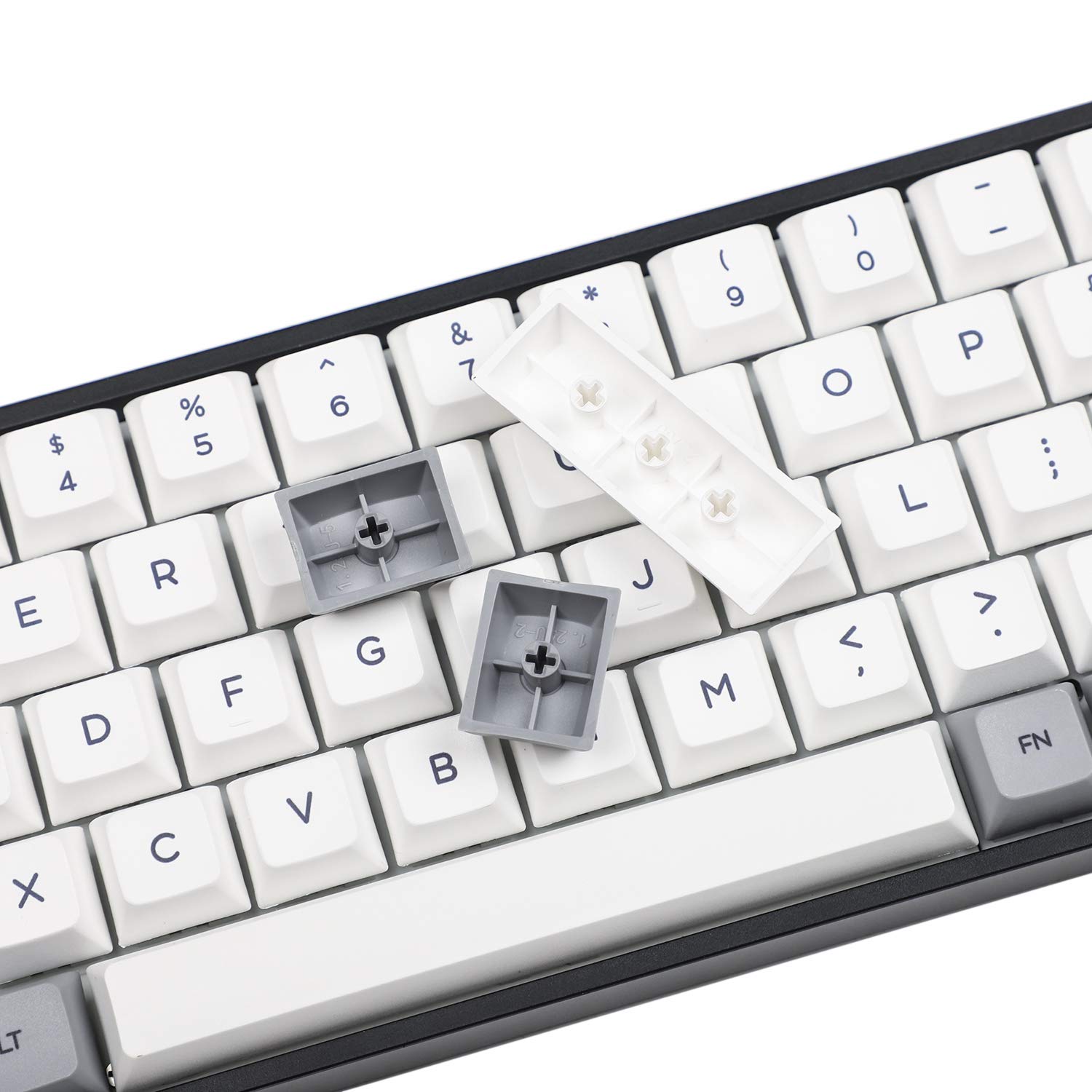 roBa ホワイト テンティングセット キースイッチ、キーキャップ付き roBa ホワイト テンティングセット キースイッチ、キーキャップ